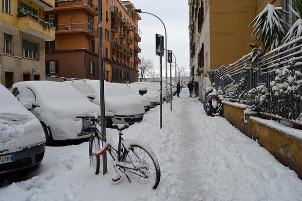 Fotos da neve em Roma 6 roma neve