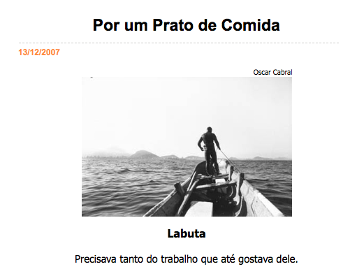 Blog alheio e filosofia de trabalho