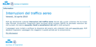 Aeroportos Interditados: a fumaça do vulcão está cobrindo os céus da Europa