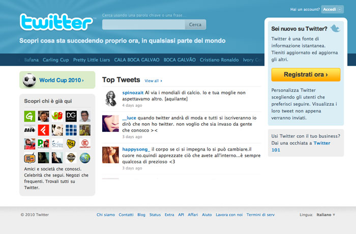 Cala Boca Galvão Trending Topic no Twitter