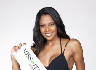 Silvia Novais, eleita Miss Italia no Mundo