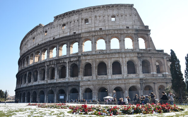 neve em Roma