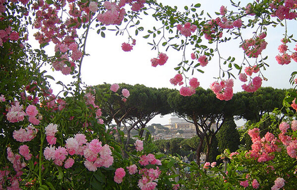 Primavera: Reabre o Roseto Comunale de Roma Roseto Comunale Roma