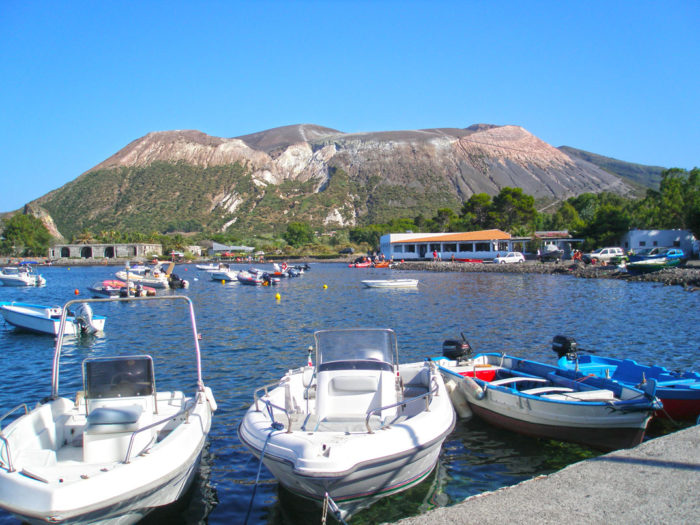 Ilha de Vulcano, arquipélago das Ilhas Eólias Sicilia Italia