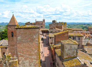 Certaldo Alto Toscana Italia