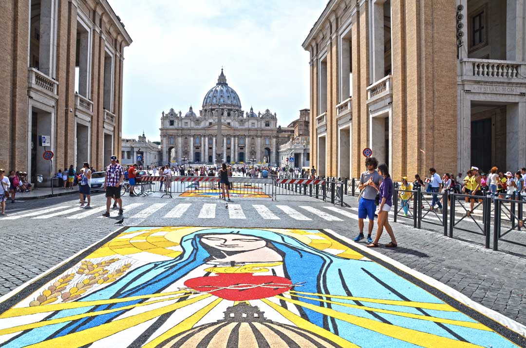 infiorata vaticano 2016