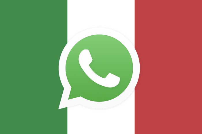 como adicionar um número italiano no whatsapp