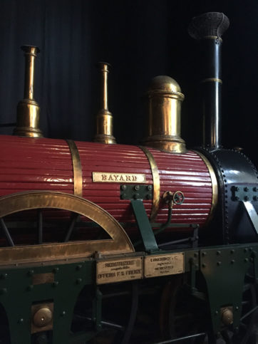 O museu ferroviário de Pietrarsa