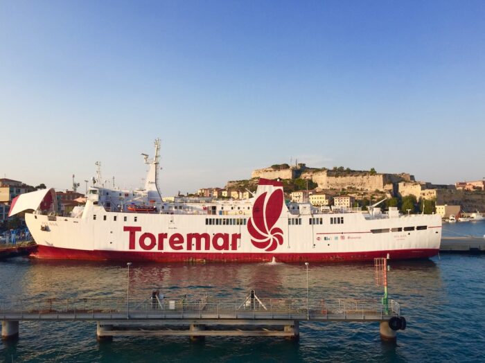 Verão na Italia 14 balsa para a ilha de Elba