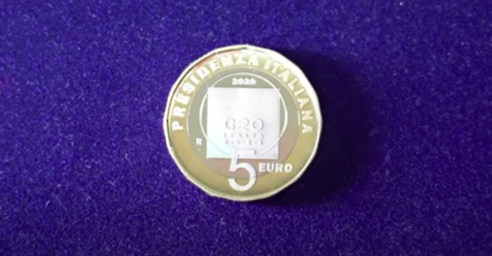 moeda 5 euros G20