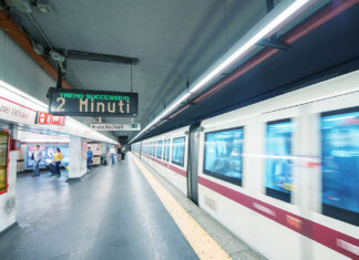 metrô em Roma