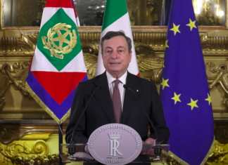 novo presidente Mario Draghi