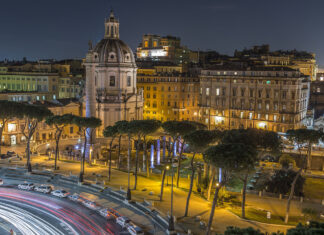 pontos de táxi roma e tarifas