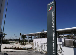parada de trem Catania Aeroporto Fontanarossa