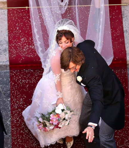 Lady Gaga em Roma nas gravações de House of Gucci