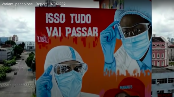 serviço de Report sobre o Brasil pandemia covid-19