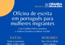 oficina de escrita em português para mulheres migrantes ciranda brasileira