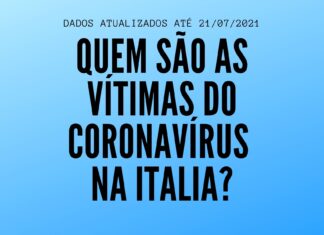 quem são as vítimas do coronavírus na Italia