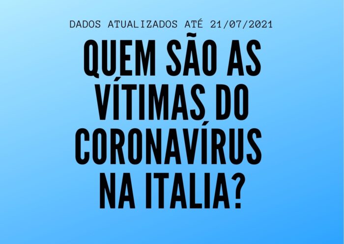 Quem são as vítimas do coronavírus na Italia?