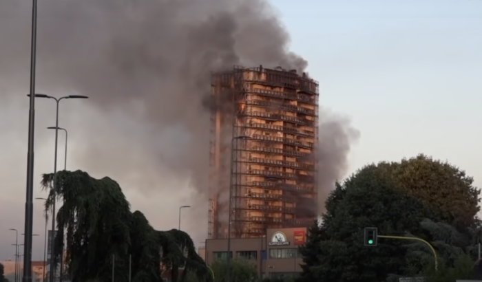 incêndio Milão hoje 29/08/2021