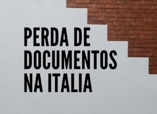 perda de documentos na Italia