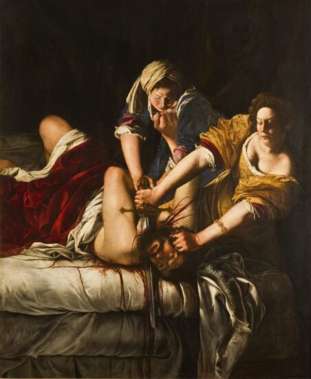 Artemisia Gentileschi e sua obra na Galleria Uffizi