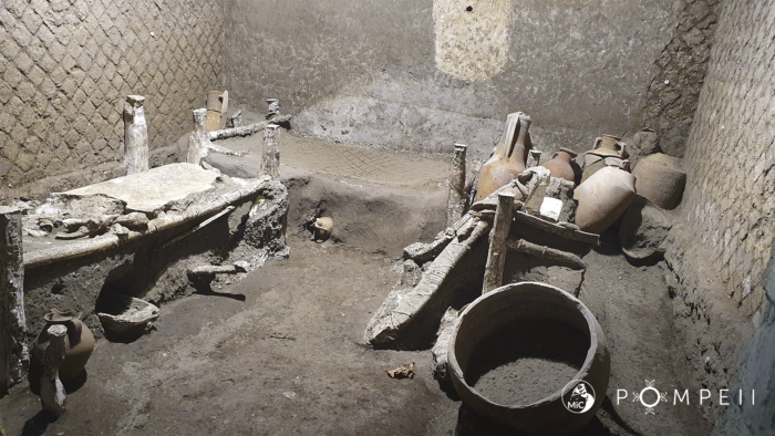 como viviam os escravos em Pompeia