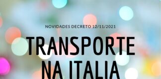 novas regras transporte na Italia