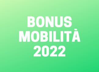 bonus mobilità 2022