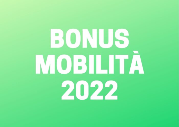 bonus mobilità 2022 Italia

