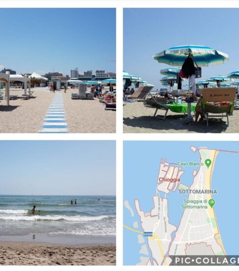 Carla Bottino conta sobre sua mudança do Brasil para Padova, com ótimas dicas do que ver e fazer 6 Praia de sottomarina,e chioggia, na provincia de venezia
