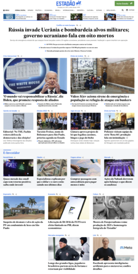 Começou a guerra na Ucrânia 2022. Explosões em Kiev, Putin: "em caso de interferência estrangeira reagiremos imediatamente". Otan: "vamos proteger os aliados". 9 Schermata 2022 02 24 alle 10.38.33