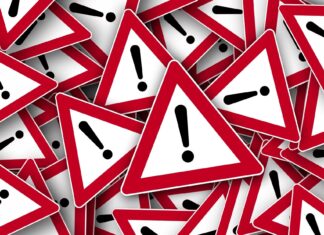 estado de emergência na Italia Aviso Importante