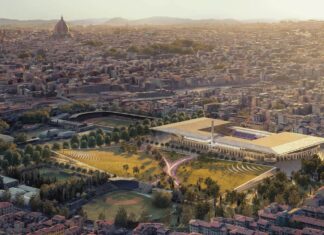 projeto do novo estádio de Florença