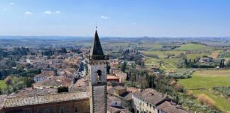 cidade na Toscana onde nasceu Leonardo da Vinci