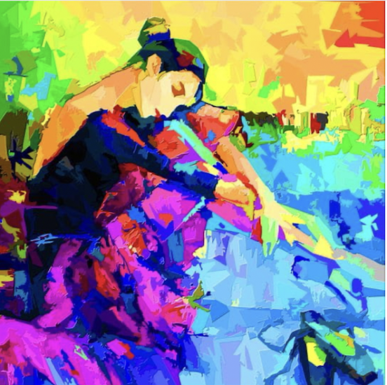 Esta imagem foi criada por World_Art e é um dos NFTs à venda na Binance NFT