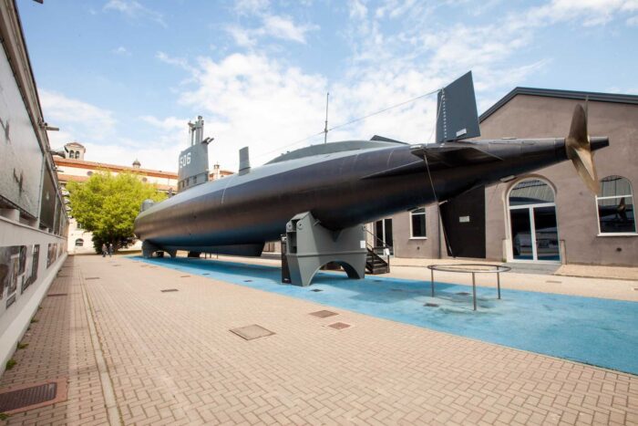 O submarino Enrico Toti é uma das atrações do Museu da Ciência de Milão (foto: divulgação/Paolo Soave)