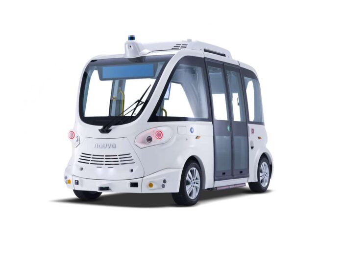 Transporte Inteligente, o micro-ônibus Navya