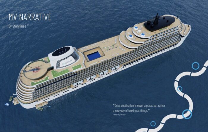 O navio residencial da Storylines: a proposta de um novo estilo de vida