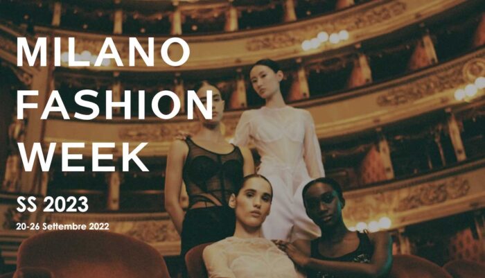 A foto oficial da Fashion Week Milão 2022
