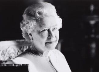 notícia da morte da Rainha Elizabeth II