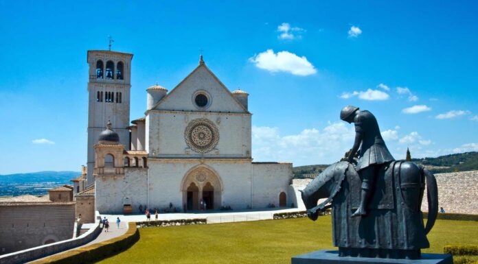 Basílica de São Francisco em Assis, Umbria, Italia