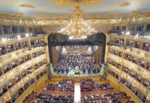 Concerto de Ano Novo em Veneza no Teatro La Fenice