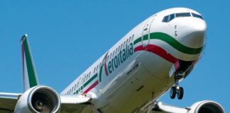 15 rotas Aeroitalia no Aeroporto de Florença no verão de 2023 - Imagem de avião Aeroitalia