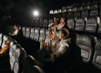 Cinema por 3 euros no Lazio - foto de uma sala de cinema