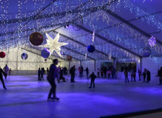 Palermo On Ice, a pista de patinação no gelo em Palermo aberta para as festas de final de ano