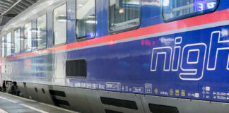 Trem da Italia para Áustria e Alemanha