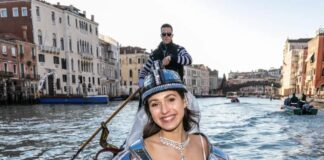 rainha do carnaval de Veneza