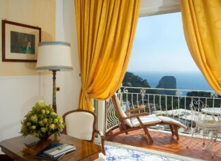 hotéis de luxo em Capri - hotel quisiana