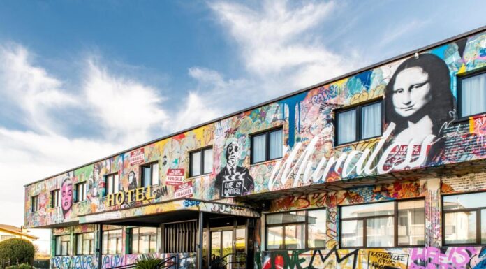 Muraless Art Hotel Verona Italia, o primeiro hotel dedicado à street art da Italia